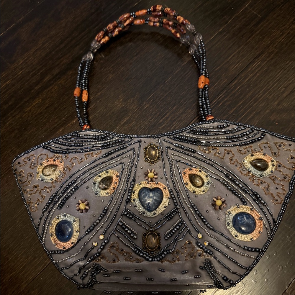 Embellished Beaded Women's Bag